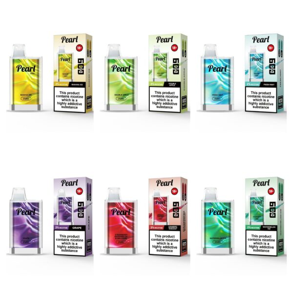 PEARL G600 DISPOSABLE VAPE KIT 20MG PACK OF 10