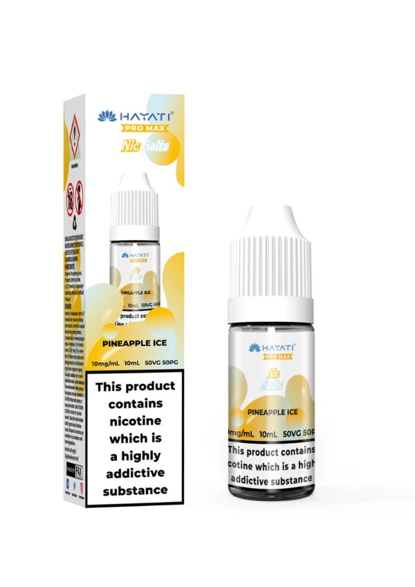 PINEAPPLE ICE 10ML NIC SALT HAYATI PRO MAX