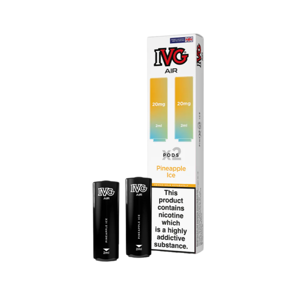 IVG AIR PREFILLED VAPE PODS 20MG (2 PACK) - Image 40
