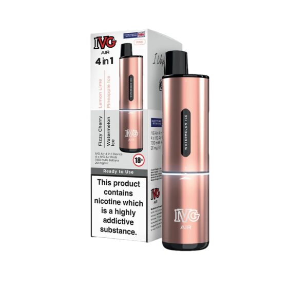 IVG AIR 4 IN 1 2400 PREFILLED POD VAPE KIT 20MG - Image 10