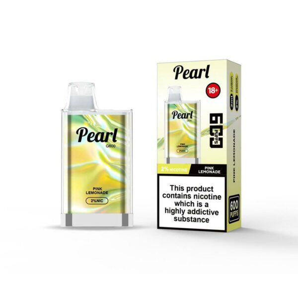 PEARL G600 DISPOSABLE VAPE KIT 20MG PACK OF 10 - Image 8