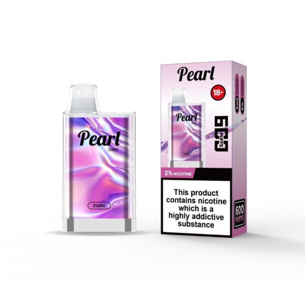 PEARL G600 DISPOSABLE VAPE KIT 20MG PACK OF 10 - Image 9