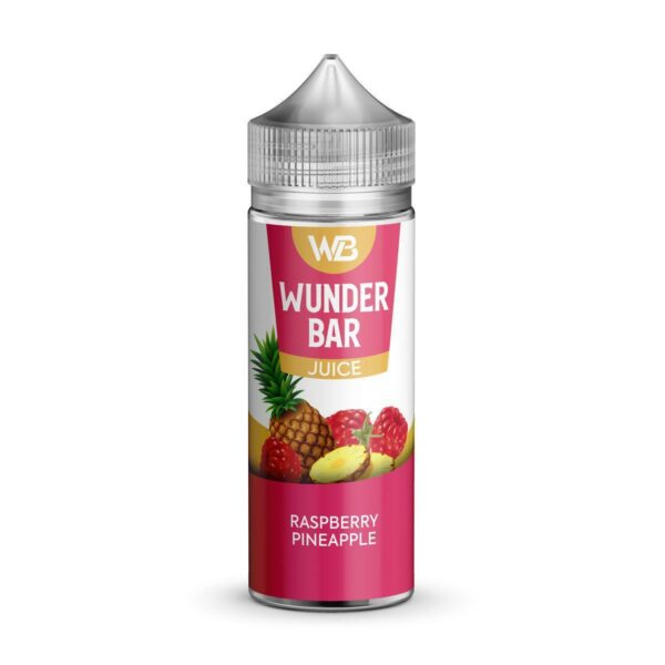 RASPBERRY PINEAPPLE 100ML E LIQUID WUNDER BAR