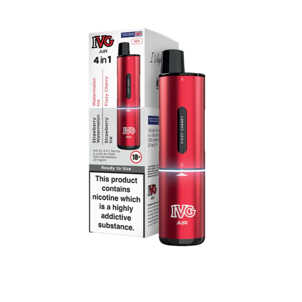 IVG AIR 4 IN 1 2400 DISPOSABLE VAPE KIT 20MG - Image 14