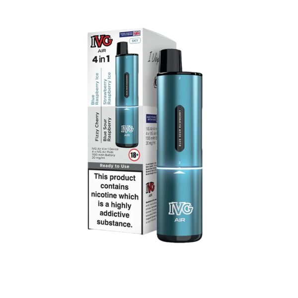 IVG AIR 4 IN 1 2400 PREFILLED POD VAPE KIT 20MG - Image 18