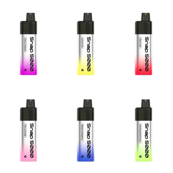 SNOWPLUS SNAP 5000 PREFILLED POD VAPE KIT 20MG