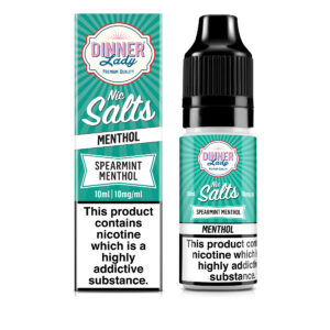 SPEARMINT MENTHOL 10ML NIC SALT DINNER LADY