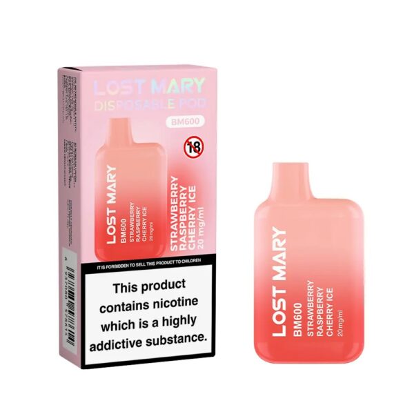 LOST MARY BM600 DISPOSABLE VAPE KIT 20MG PACK OF 10 - Image 4