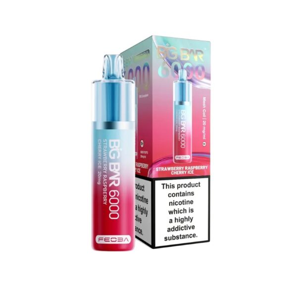 BIG BAR 6000 DISPOSABLE VAPE KIT 20MG BY FEOBA - Image 18