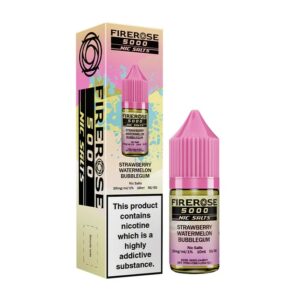 STRAWBERRY WATERMELON BUBBLEGUM 10ML NIC SALT ELUX FIREROSE 5000