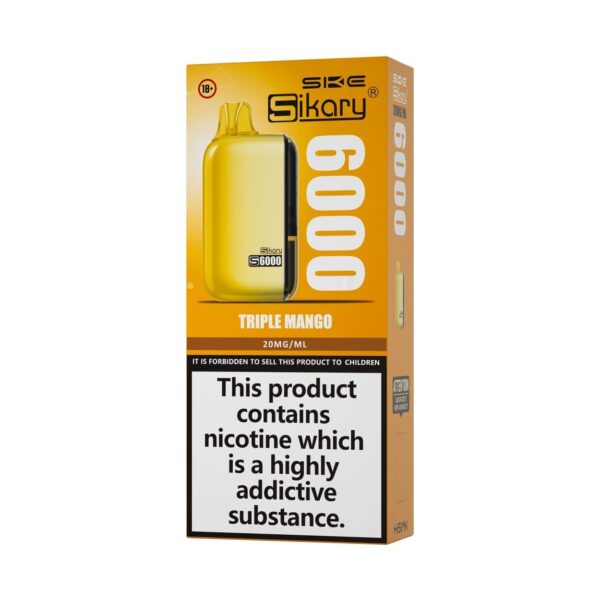 SKE SIKARY S6000 PREFILLED POD VAPE KIT 20MG - Image 31