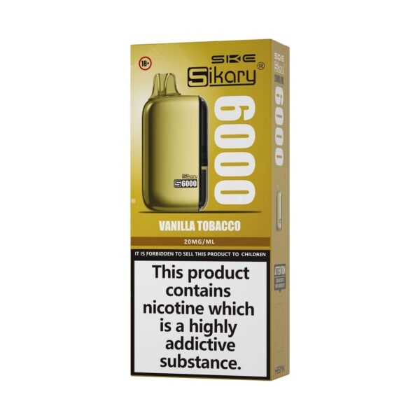 SKE SIKARY S6000 PREFILLED POD VAPE KIT 20MG - Image 33