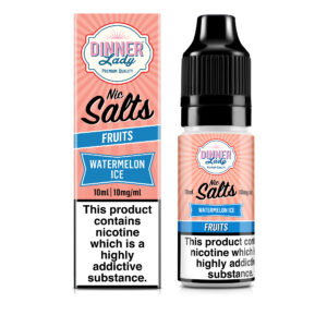 WATERMELON ICE FRUITS 10ML NIC SALT DINNER LADY