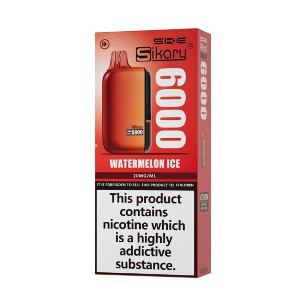 SKE SIKARY S6000 PREFILLED POD VAPE KIT 20MG - Image 35