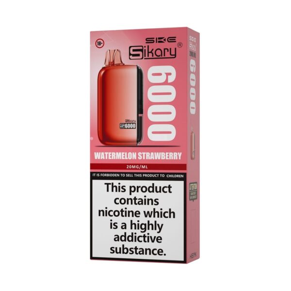 SKE SIKARY S6000 PREFILLED POD VAPE KIT 20MG - Image 37