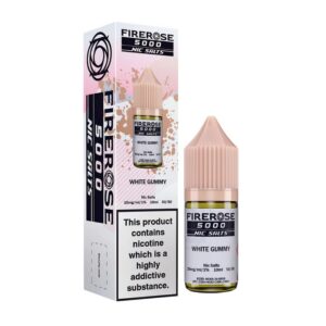 WHITE GUMMY 10ML NIC SALT ELUX FIREROSE 5000