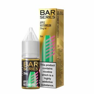APPLE WATERMELON 10ML NIC SALT BAR SERIES GOLD EDITION