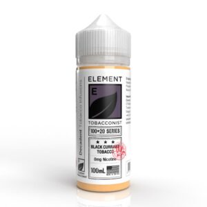 BLACKCURRANT TOBACCO 100ML E LIQUID ELEMENT