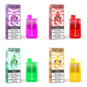 BLOODY BAR ULTRA TWIST 20K DISPOSABLE VAPE KIT 20MG