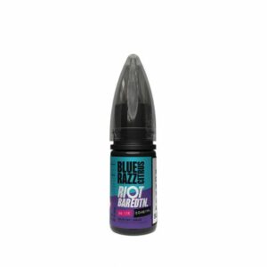 BLUE RAZZ CITRUS NO ICE 10ML NIC SALT BAR EDTN  RIOT SQUAD