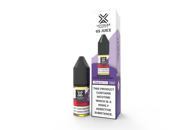 BLUEBERRY SOUR RASPBERRY 10ML NIC SALT VAPORLAX