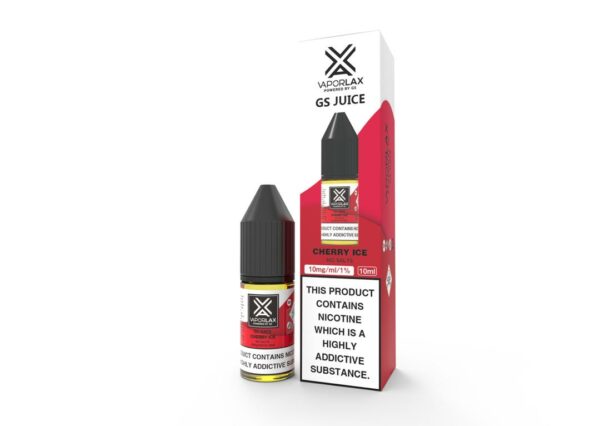 CHERRY ICE 10ML NIC SALT VAPORLAX