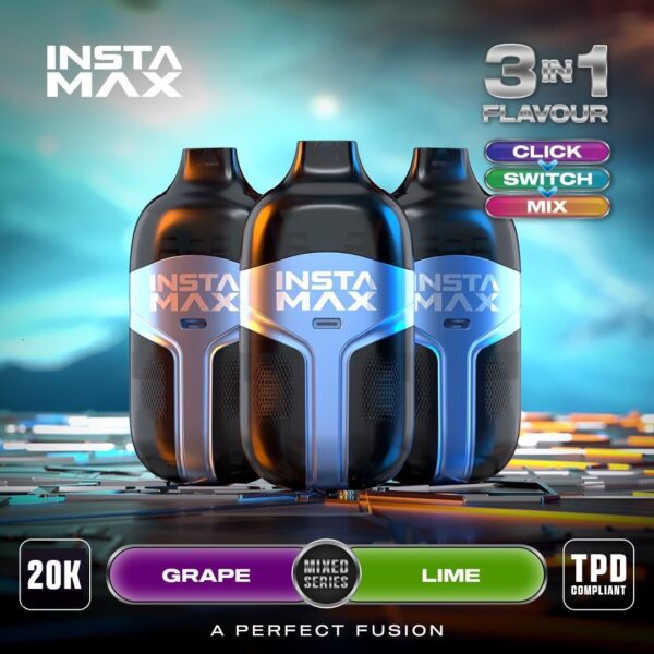 INSTA MAX 20K DISPOSABLE VAPE KIT 20MG - Image 13