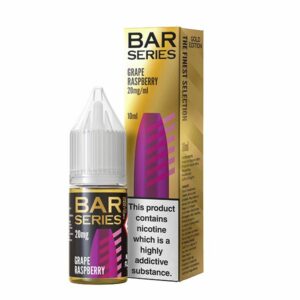 GRAPE RASPBERRY 10ML NIC SALT BAR SERIES GOLD EDITION