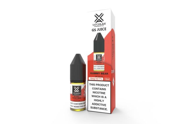 GUMMY BEAR 10ML NIC SALT VAPORLAX