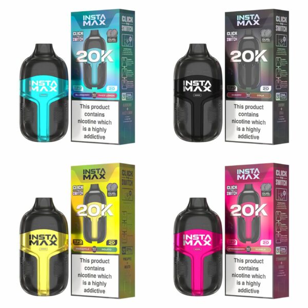 INSTA MAX 20K DISPOSABLE VAPE KIT 20MG