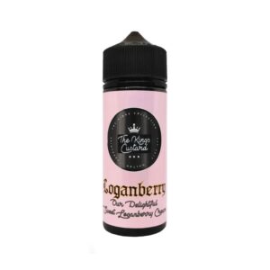 LOGANBERRY 100ML E LIQUID THE KINGS CUSTRAD