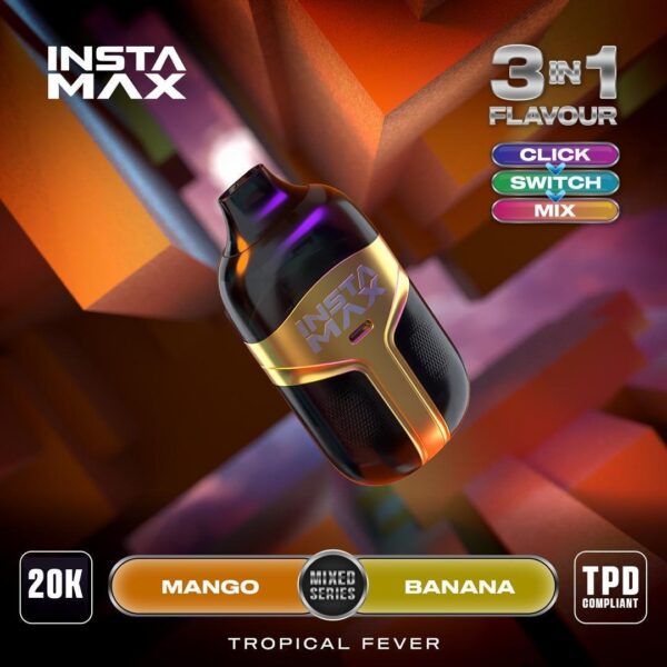 INSTA MAX 20K DISPOSABLE VAPE KIT 20MG - Image 12