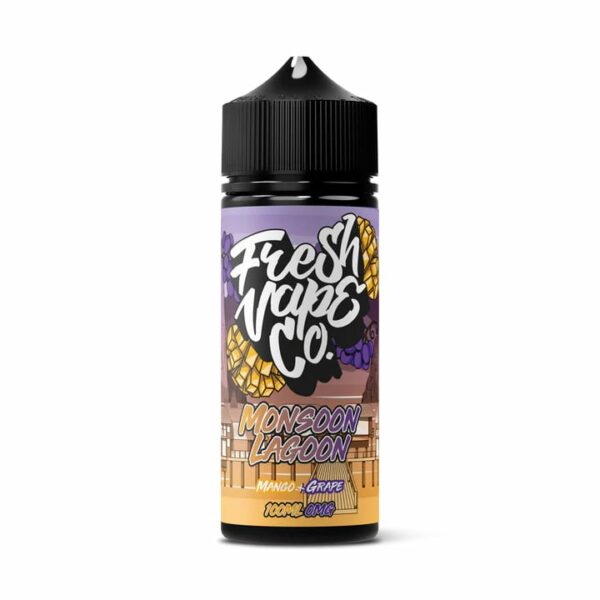 MONSOON LAGOON 100ML E LIQUID FRESH VAPE CO