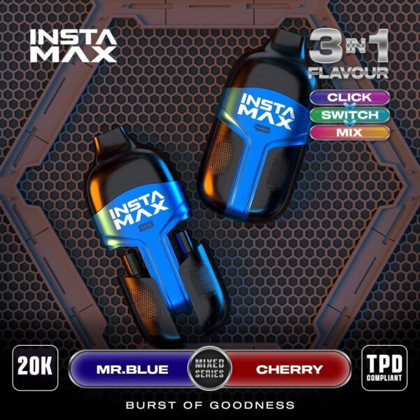 INSTA MAX 20K DISPOSABLE VAPE KIT 20MG - Image 9