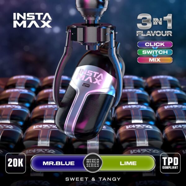 INSTA MAX 20K DISPOSABLE VAPE KIT 20MG - Image 8