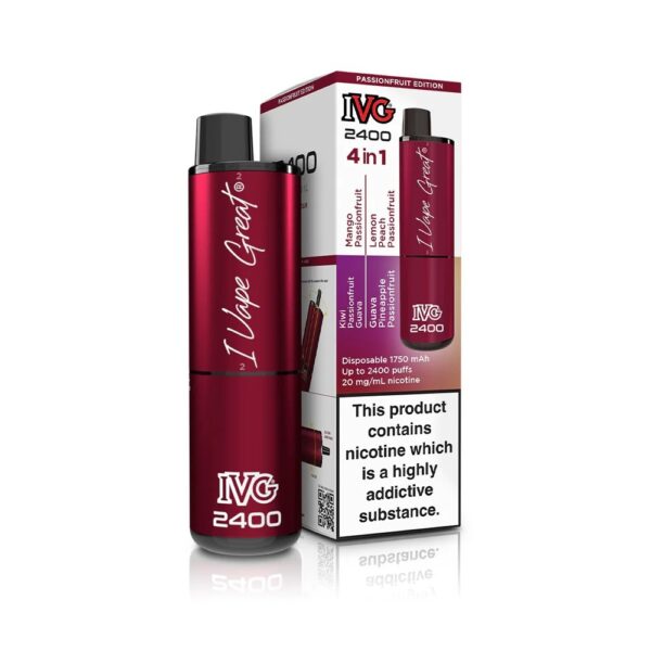IVG 2400 RECHARGEABLE PREFILLED POD VAPE KIT 20MG - Image 28