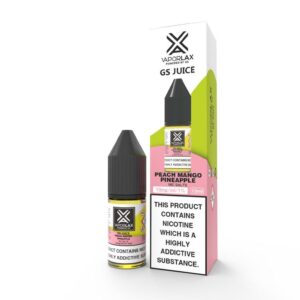 PEACH MANGO PINEAPPLE 10ML NIC SALT VAPORLAX