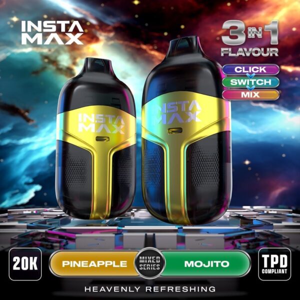 INSTA MAX 20K DISPOSABLE VAPE KIT 20MG - Image 7