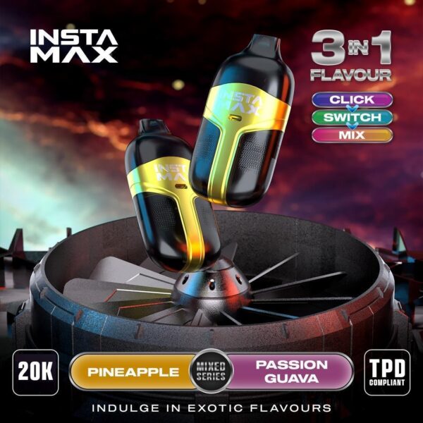 INSTA MAX 20K DISPOSABLE VAPE KIT 20MG - Image 6