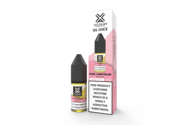 PINK LEMONADE 10ML NIC SALT VAPORLAX