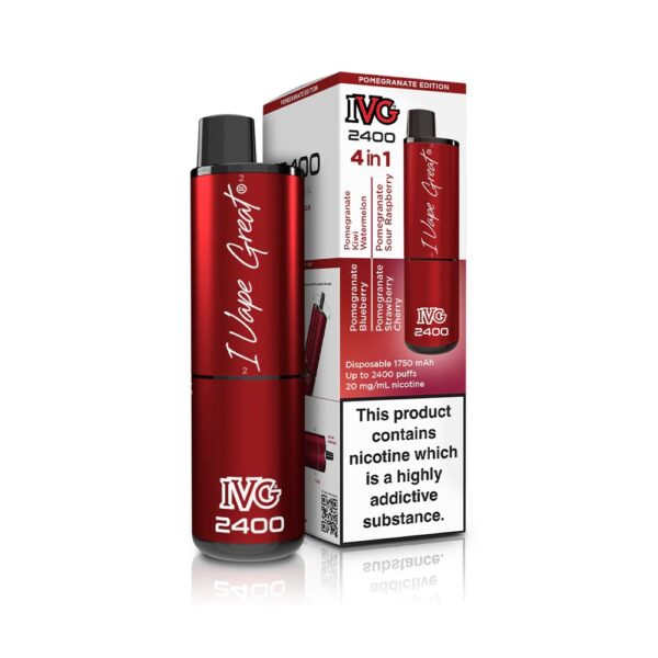 IVG 2400 PREFILLED POD VAPE KIT 20MG - Image 12