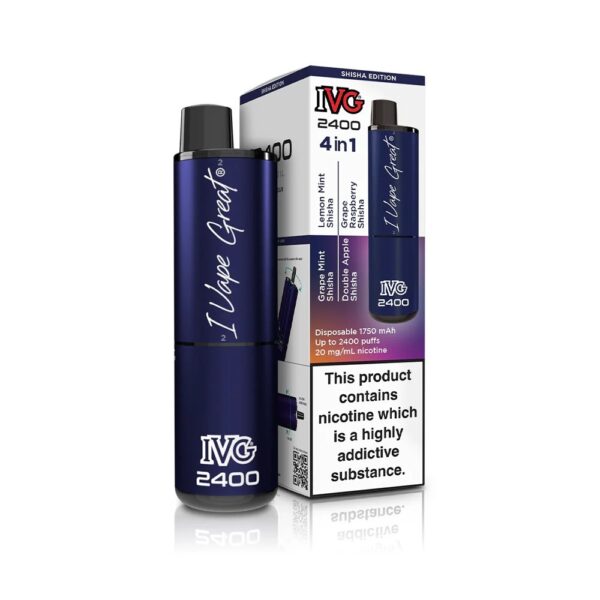 IVG 2400 RECHARGEABLE PREFILLED POD VAPE KIT 20MG - Image 30