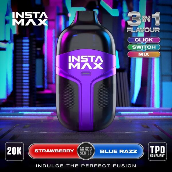 INSTA MAX 20K DISPOSABLE VAPE KIT 20MG - Image 5
