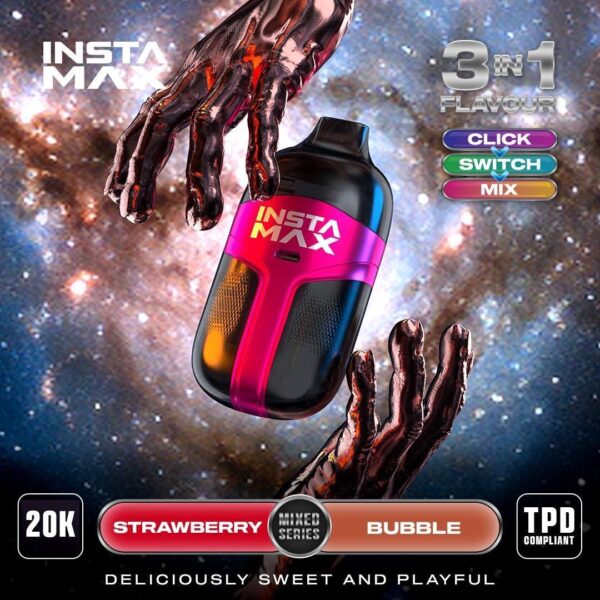 INSTA MAX 20K DISPOSABLE VAPE KIT 20MG - Image 3