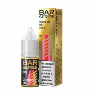 STRAWBERRY LIME 10ML NIC SALT BAR SERIES GOLD EDITION