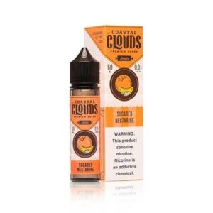 SUGARED NECTARINE 50ML E LIQUID COASTAL CLOUDS EXP