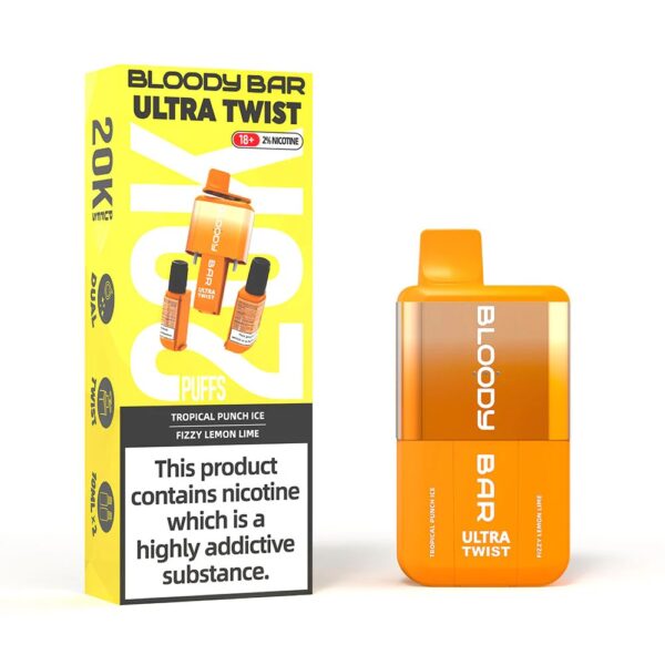 BLOODY BAR ULTRA TWIST 20K DISPOSABLE VAPE KIT 20MG - Image 26