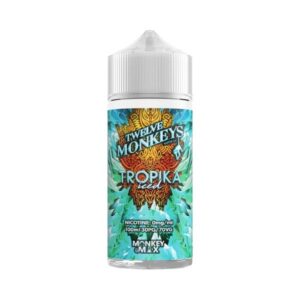 TROPIKA ICED 100ML E LIQUID TWELVE MONKEYS