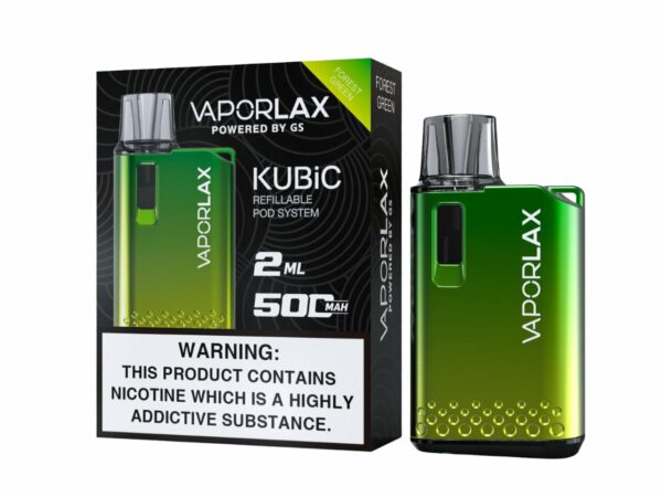 VAPORLAX KUBIC REFILLABLE POD KIT 500MAH - Image 6