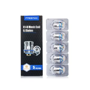 FREEMAX X1-D MESH REPLACEMENT COILS (5 PACK)